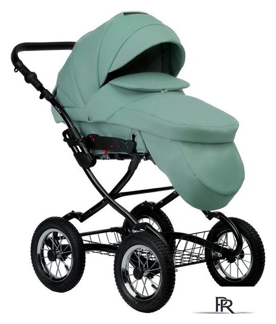 Универсальная коляска Indigo Barbara ECO Classic (2 в 1, be 01/шалфей кожа) - Изображение №3 — Интернет-магазин ПроЗаказ