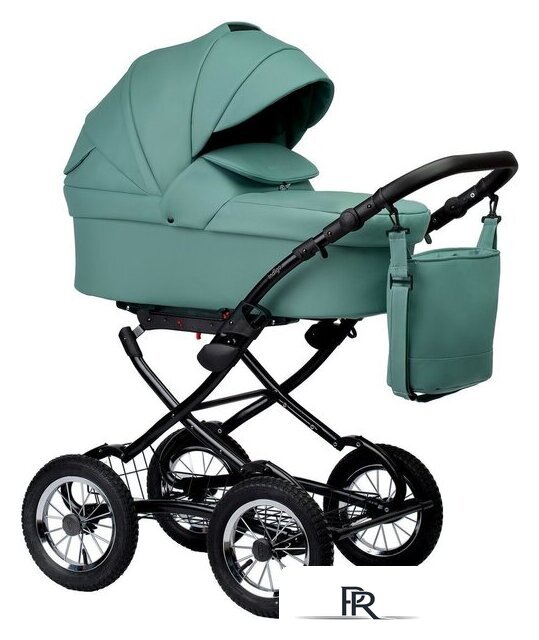 Универсальная коляска Indigo Barbara ECO Classic (2 в 1, be 01/шалфей кожа) - Изображение №1 — Интернет-магазин ПроЗаказ