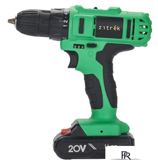 Дрель-шуруповерт Zitrek Green 20-Li Plus 083-1115 (с 2-мя АКБ) - Изображение №1 — Интернет-магазин ПроЗаказ