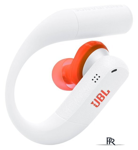 Наушники JBL Endurance Peak 4 (белый/оранжевый) - Изображение №3 — Интернет-магазин ПроЗаказ
