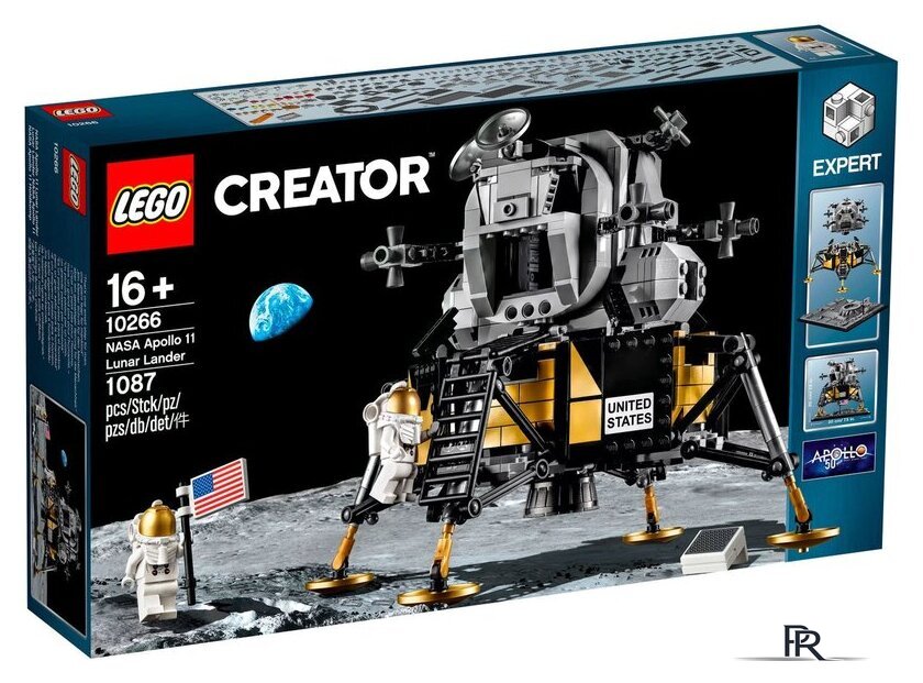 Конструктор LEGO Creator 10266 Лунный модуль корабля Апполон 11 НАСА - Изображение №1 — Интернет-магазин ПроЗаказ