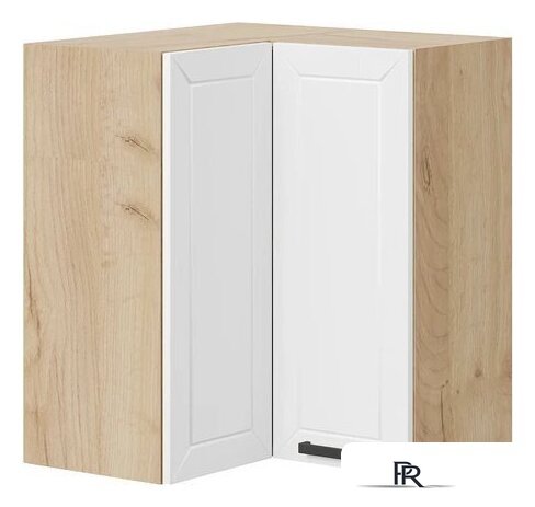 Шкаф навесной Трия Лорас 1В6УП (дуб крафт золотой/холст белый) - Изображение №1 — Интернет-магазин ПроЗаказ