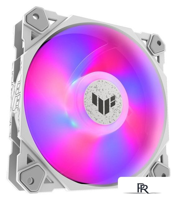 Комплект вентиляторов для корпуса с контроллером ASUS TUF Gaming TF120 ARGB Triple Fan Kit White Edition - Изображение №4 — Интернет-магазин ПроЗаказ