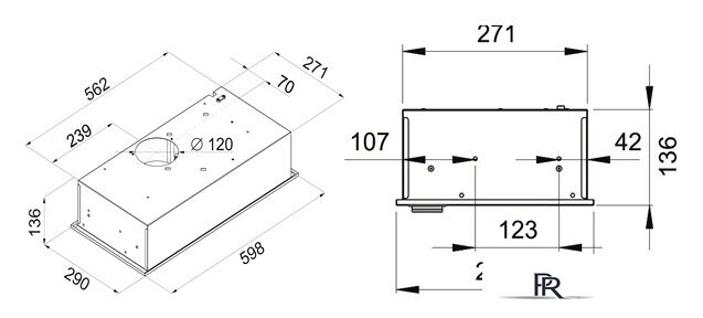 Кухонная вытяжка MAUNFELD Crosby Rocky 60 (черный) - Изображение №2 — Интернет-магазин ПроЗаказ