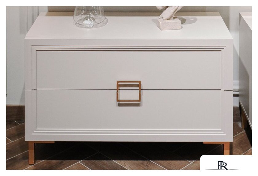 Тумба Ангстрем Дольче спальня ДЛ-305.03 исп.3 (кашемир серый) - Изображение №6 — Интернет-магазин ПроЗаказ