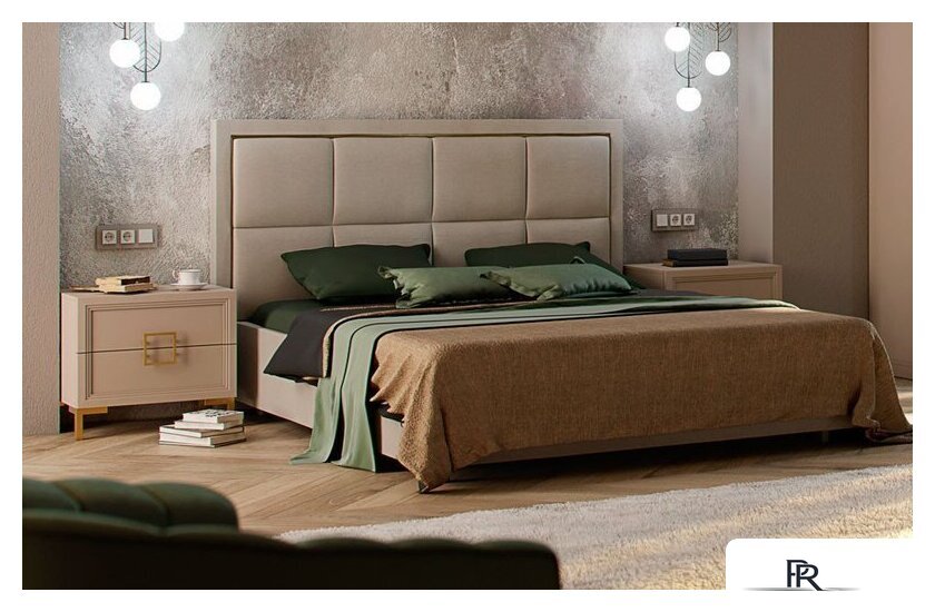 Тумба Ангстрем Дольче спальня ДЛ-305.03 исп.3 (кашемир серый) - Изображение №4 — Интернет-магазин ПроЗаказ