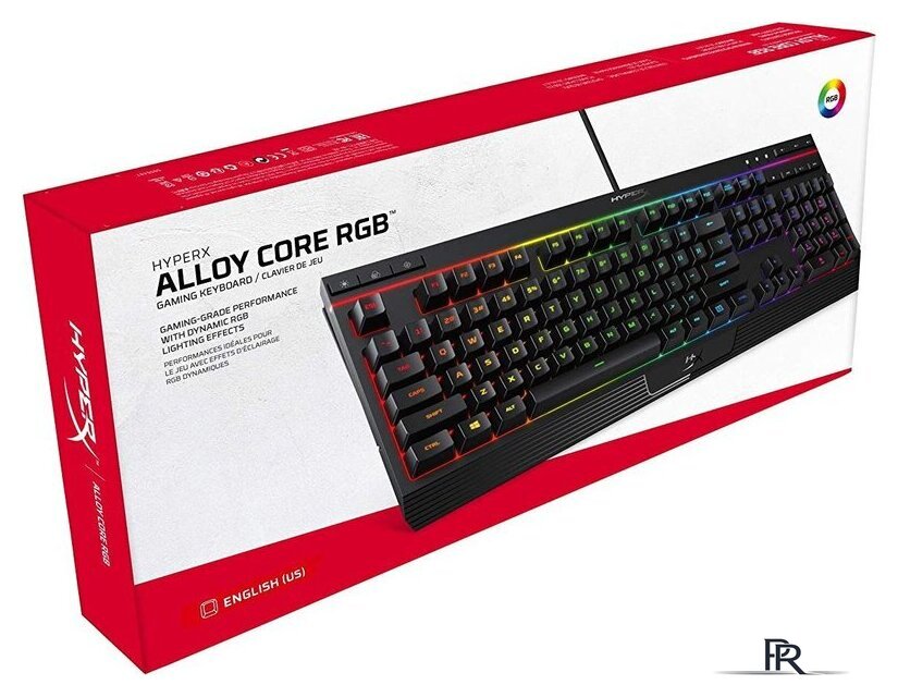 Клавиатура HyperX Alloy Core RGB (нет кириллицы) - Изображение №6 — Интернет-магазин ПроЗаказ