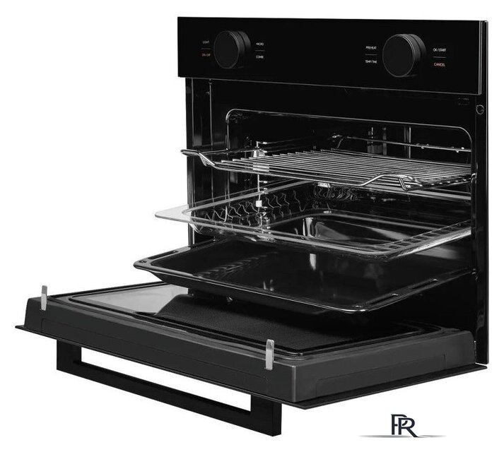 Электрический духовой шкаф KUPPERSBERG KMW 612 Black - Изображение №4 — Интернет-магазин ПроЗаказ