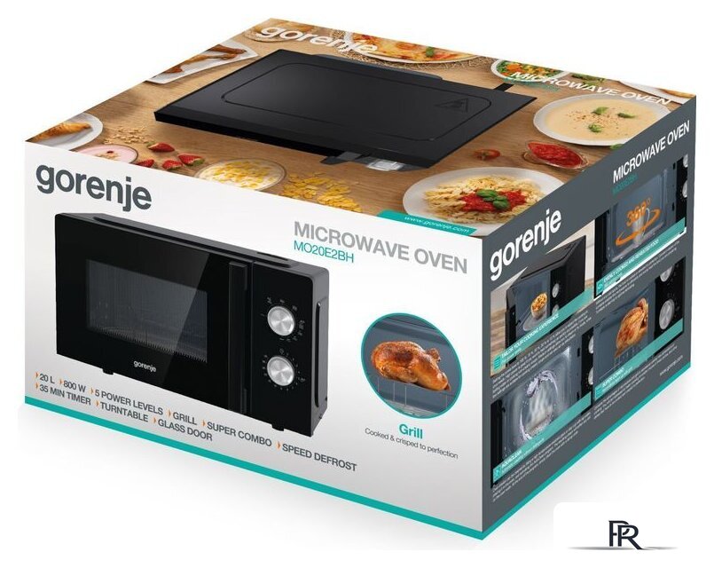 Микроволновая печь Gorenje MO20E2BH - Изображение №5 — Интернет-магазин ПроЗаказ