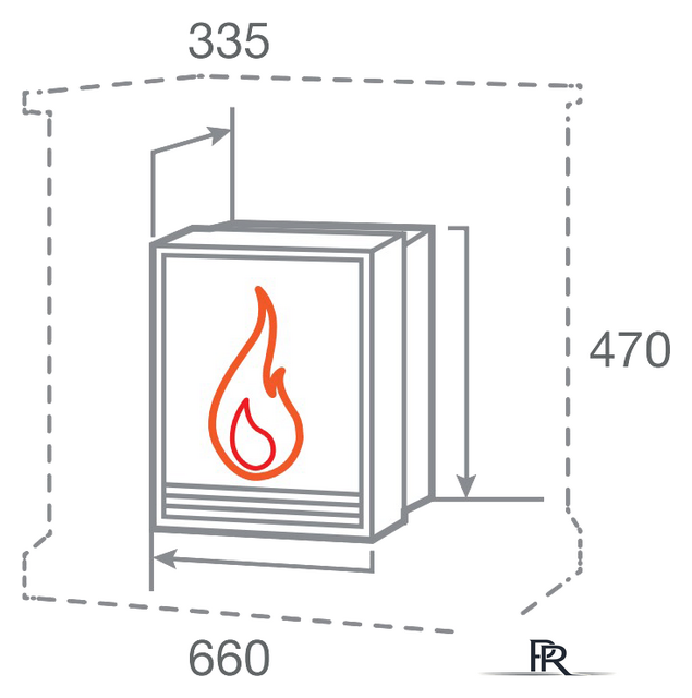Электрокамин RealFlame Firefield 25 S IR - Изображение №2 — Интернет-магазин ПроЗаказ