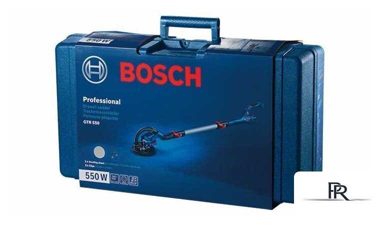 Шлифмашина для стен и потолков Bosch GTR 550 Professional 06017D4020 (с кейсом) - Изображение №7 — Интернет-магазин ПроЗаказ