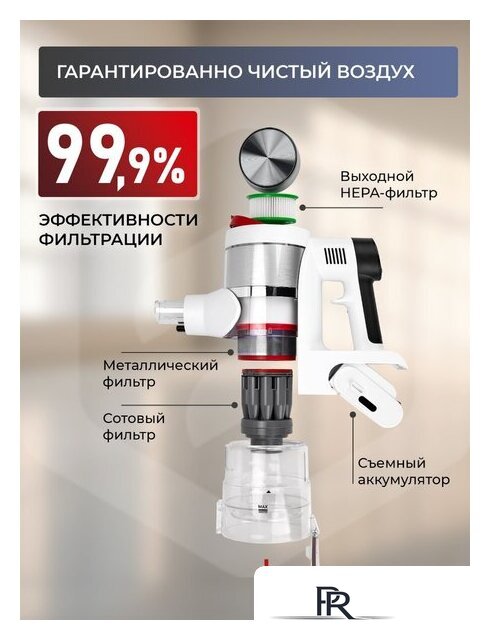 Пылесос Evolution Smart Clean VCF2613UV Wet and Dry - Изображение №43 — Интернет-магазин ПроЗаказ