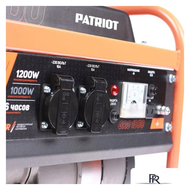 Бензиновый генератор Patriot GRS 1500 - Изображение №7 — Интернет-магазин ПроЗаказ