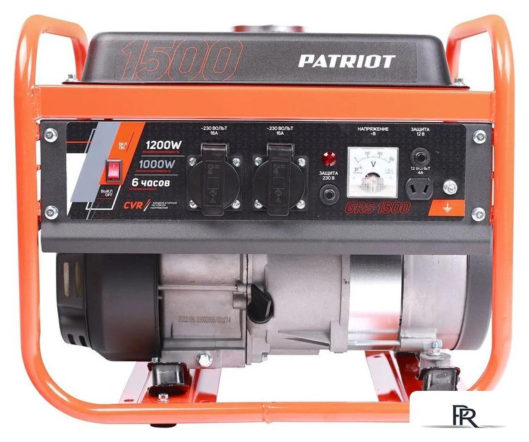 Бензиновый генератор Patriot GRS 1500 - Изображение №5 — Интернет-магазин ПроЗаказ