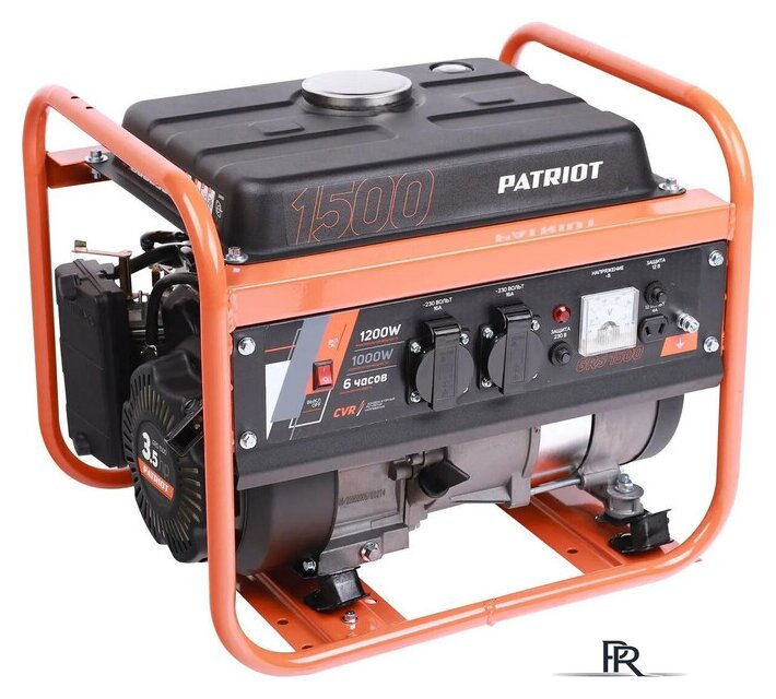 Бензиновый генератор Patriot GRS 1500 - Изображение №2 — Интернет-магазин ПроЗаказ