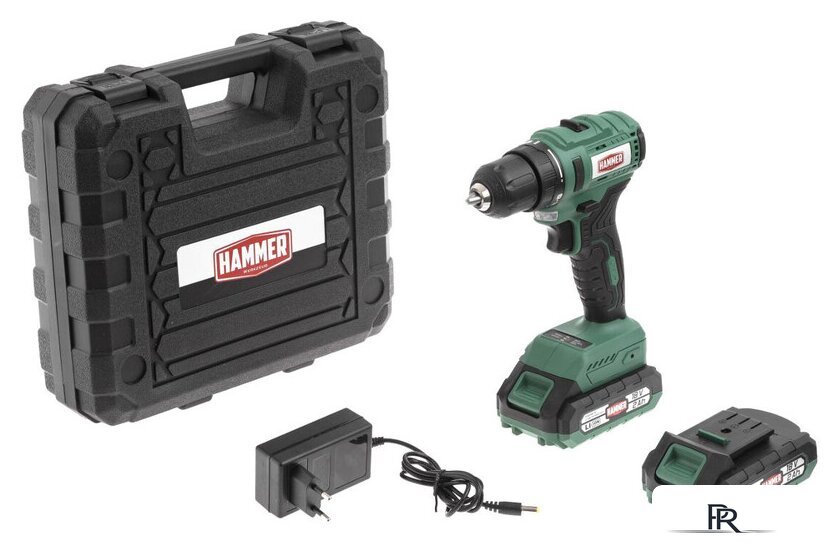 Дрель-шуруповерт Hammer ACD18BL (с 2-мя АКБ, кейс) - Изображение №1 — Интернет-магазин ПроЗаказ