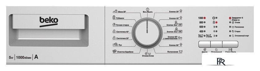 Стиральная машина BEKO WRS 55P1 BSS - Изображение №2 — Интернет-магазин ПроЗаказ