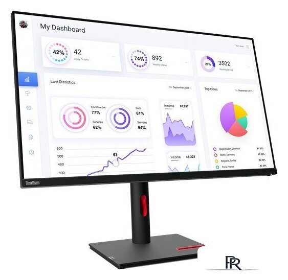 Монитор Lenovo ThinkVision T32p-30 63D2GAT1EU - Изображение №2 — Интернет-магазин ПроЗаказ