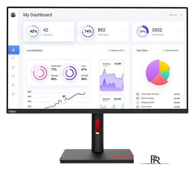 Монитор Lenovo ThinkVision T32p-30 63D2GAT1EU - Изображение №1 — Интернет-магазин ПроЗаказ