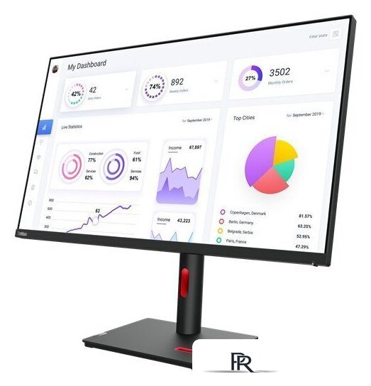Монитор Lenovo ThinkVision T32p-30 63D2GAT1EU - Изображение №3 — Интернет-магазин ПроЗаказ