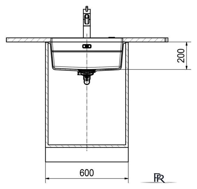Кухонная мойка Franke Kubus 2 KNG 110-52 125.0528.614 (белый) - Изображение №3 — Интернет-магазин ПроЗаказ