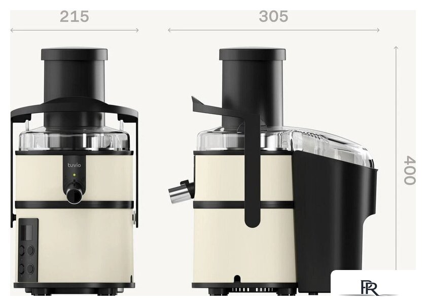 Соковыжималка Tuvio TJ03MD - Изображение №10 — Интернет-магазин ПроЗаказ