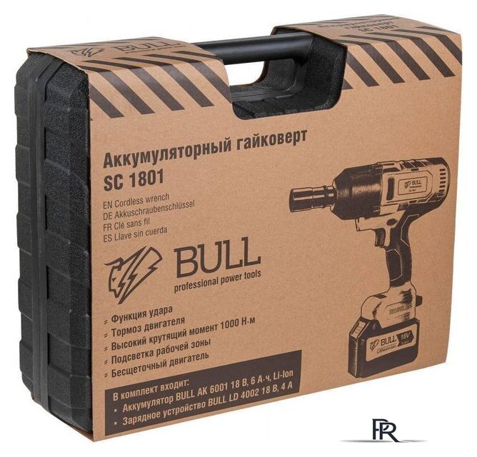 Гайковерт Bull SC 1801 (без АКБ) - Изображение №8 — Интернет-магазин ПроЗаказ
