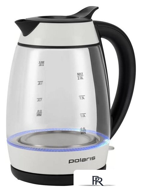 Электрический чайник Polaris PWK 2006CGL (белый) - Изображение №3 — Интернет-магазин ПроЗаказ
