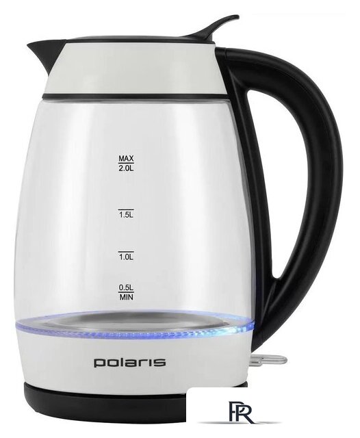 Электрический чайник Polaris PWK 2006CGL (белый) - Изображение №2 — Интернет-магазин ПроЗаказ