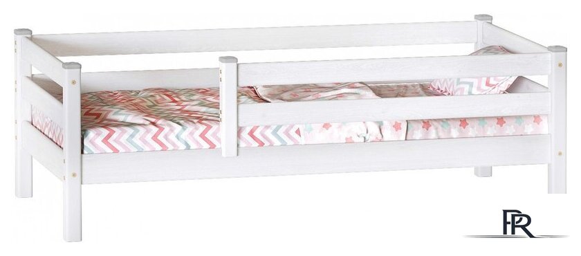 Кровать Мебельград Софи (белый/полупрозрачный) - Изображение №1 — Интернет-магазин ПроЗаказ