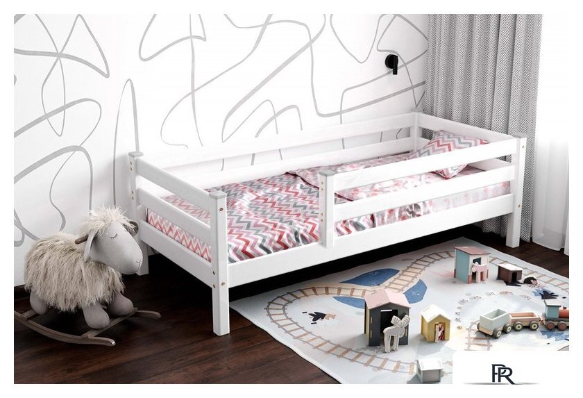 Кровать Мебельград Софи (белый/полупрозрачный) - Изображение №3 — Интернет-магазин ПроЗаказ