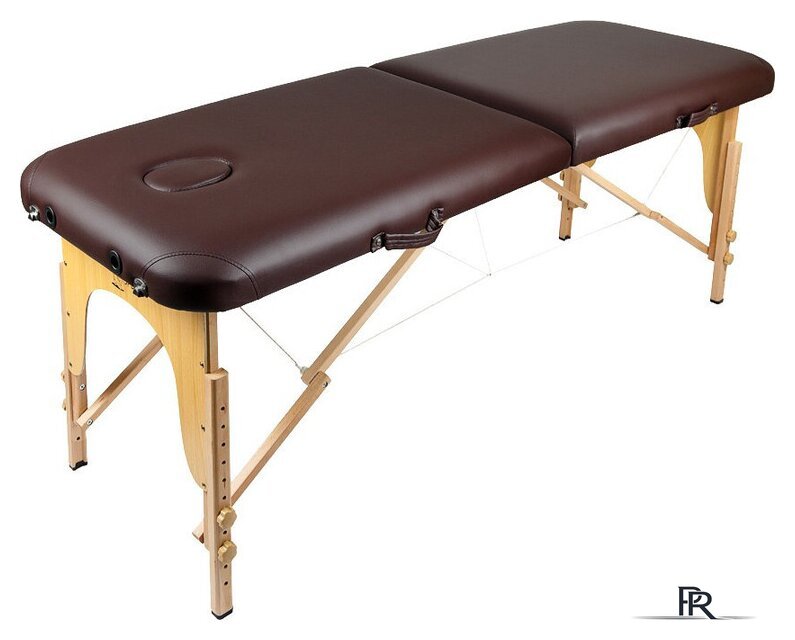 Массажный стол Atlas Sport складной 2-с деревянный 70 см (коричневый) - Изображение №1 — Интернет-магазин ПроЗаказ