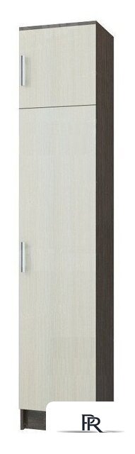 Шкаф-пенал Памир ПЛ-4 2-х створчатый в прихожую (венге/дуб белфорт) - Изображение №1 — Интернет-магазин ПроЗаказ