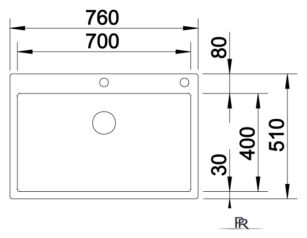 Кухонная мойка Blanco Claron 700-IF/A Durinox 523394 - Изображение №3 — Интернет-магазин ПроЗаказ
