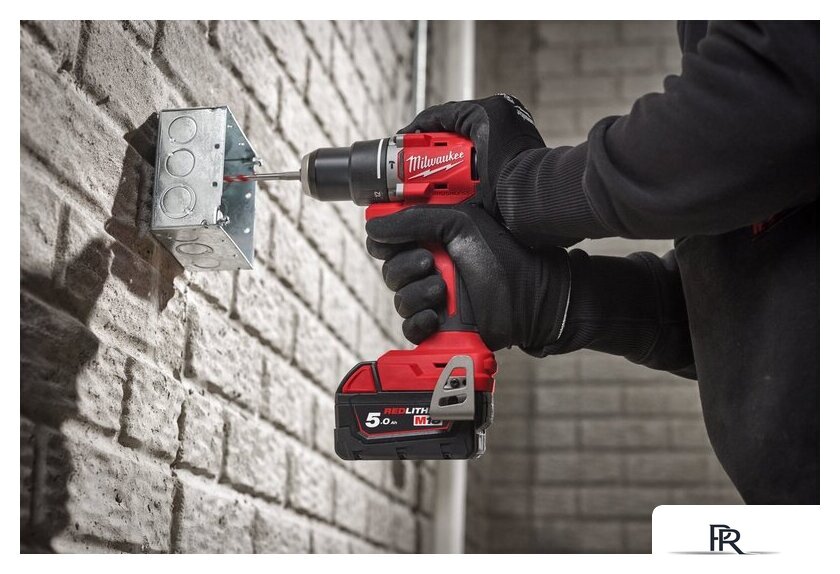 Ударная дрель-шуруповерт Milwaukee M18 BLPDRC-402C 4933492824 (с 2-мя АКБ 4 Ач, кейс) - Изображение №4 — Интернет-магазин ПроЗаказ