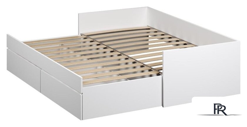 Кровать-тахта Mio Tesoro Сириус раздвижная 90x200 2.02.08.450.1 (белый) - Изображение №3 — Интернет-магазин ПроЗаказ