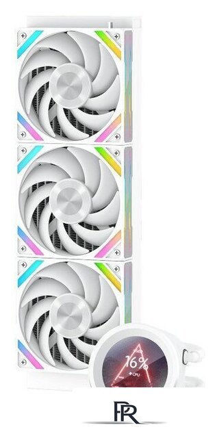 Система жидкостного охлаждения для процессора Sama Q60 360 (белый) - Изображение №2 — Интернет-магазин ПроЗаказ