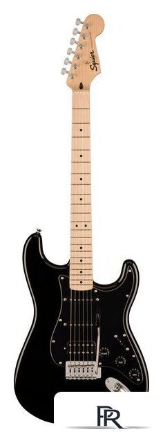 Электрогитара Fender Squier Sonic Stratocaster HSS Black - Изображение №1 — Интернет-магазин ПроЗаказ