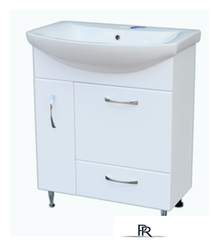  СанитаМебель Тумба под умывальник Камелия-66.79 Д2 (Белый) - Изображение №1 — Интернет-магазин ПроЗаказ