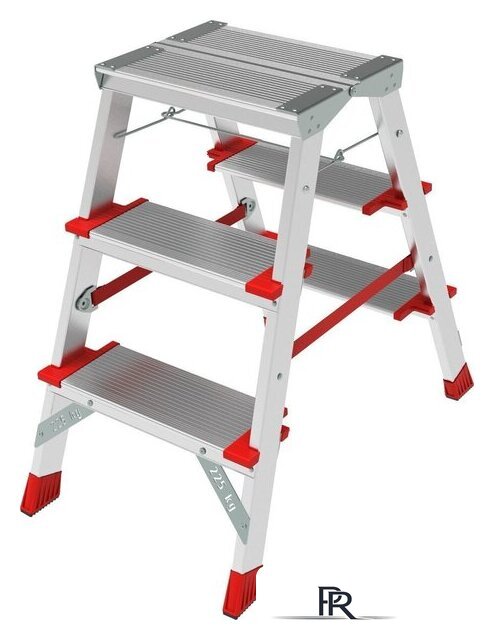 Лестница-стремянка Новая высота NV 3127 (2x3 ступени) - Изображение №2 — Интернет-магазин ПроЗаказ