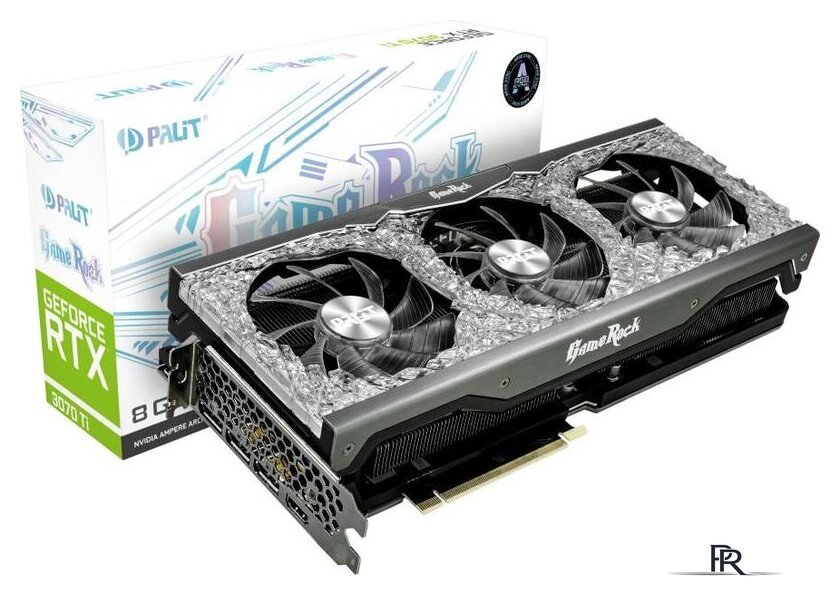 Видеокарта Palit GeForce RTX 3070 Ti GameRock 8GB GDDR6X NED307T019P2-1047G - Изображение №9 — Интернет-магазин ПроЗаказ