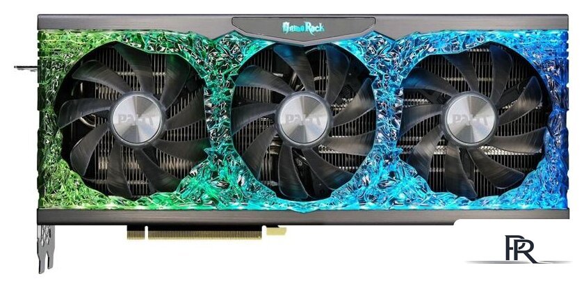 Видеокарта Palit GeForce RTX 3070 Ti GameRock 8GB GDDR6X NED307T019P2-1047G - Изображение №1 — Интернет-магазин ПроЗаказ