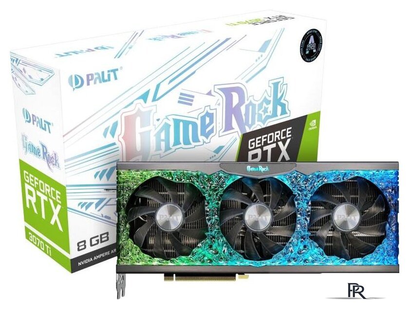 Видеокарта Palit GeForce RTX 3070 Ti GameRock 8GB GDDR6X NED307T019P2-1047G - Изображение №10 — Интернет-магазин ПроЗаказ