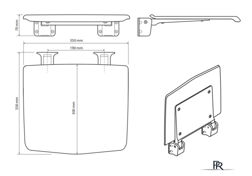 Сиденье для душа Bemeta 203025074 - Изображение №2 — Интернет-магазин ПроЗаказ