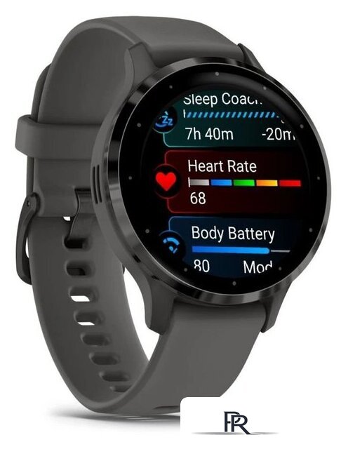 Умные часы Garmin Venu 3S (серая галька, с силиконовым ремешком) - Изображение №7 — Интернет-магазин ПроЗаказ
