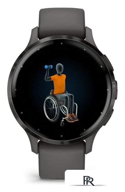 Умные часы Garmin Venu 3S (серая галька, с силиконовым ремешком) - Изображение №4 — Интернет-магазин ПроЗаказ