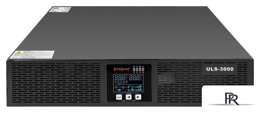 Источник бесперебойного питания ExeGate PowerExpert ULS-3000.LCD.AVR.C13.USB.RS232.SNMP.2U - Изображение №4 — Интернет-магазин ПроЗаказ