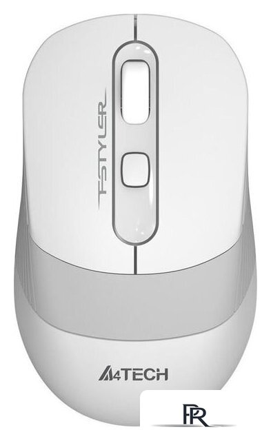 Мышь A4Tech Fstyler FG10S (белый/серый) - Изображение №1 — Интернет-магазин ПроЗаказ