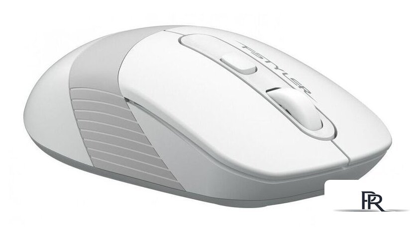 Мышь A4Tech Fstyler FG10S (белый/серый) - Изображение №3 — Интернет-магазин ПроЗаказ
