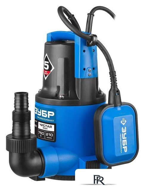 Дренажный насос Зубр НПЧ-Т3-750 - Изображение №3 — Интернет-магазин ПроЗаказ